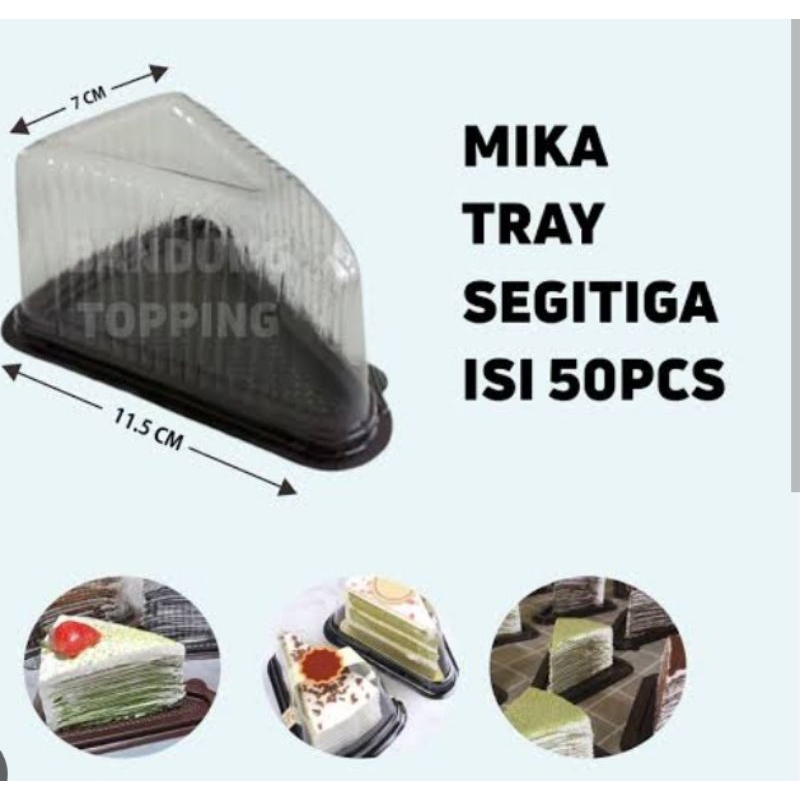 MIKA TART SEGITIGA MILLE CREPES