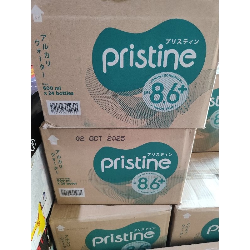 

Pristine ph8+ 600ml