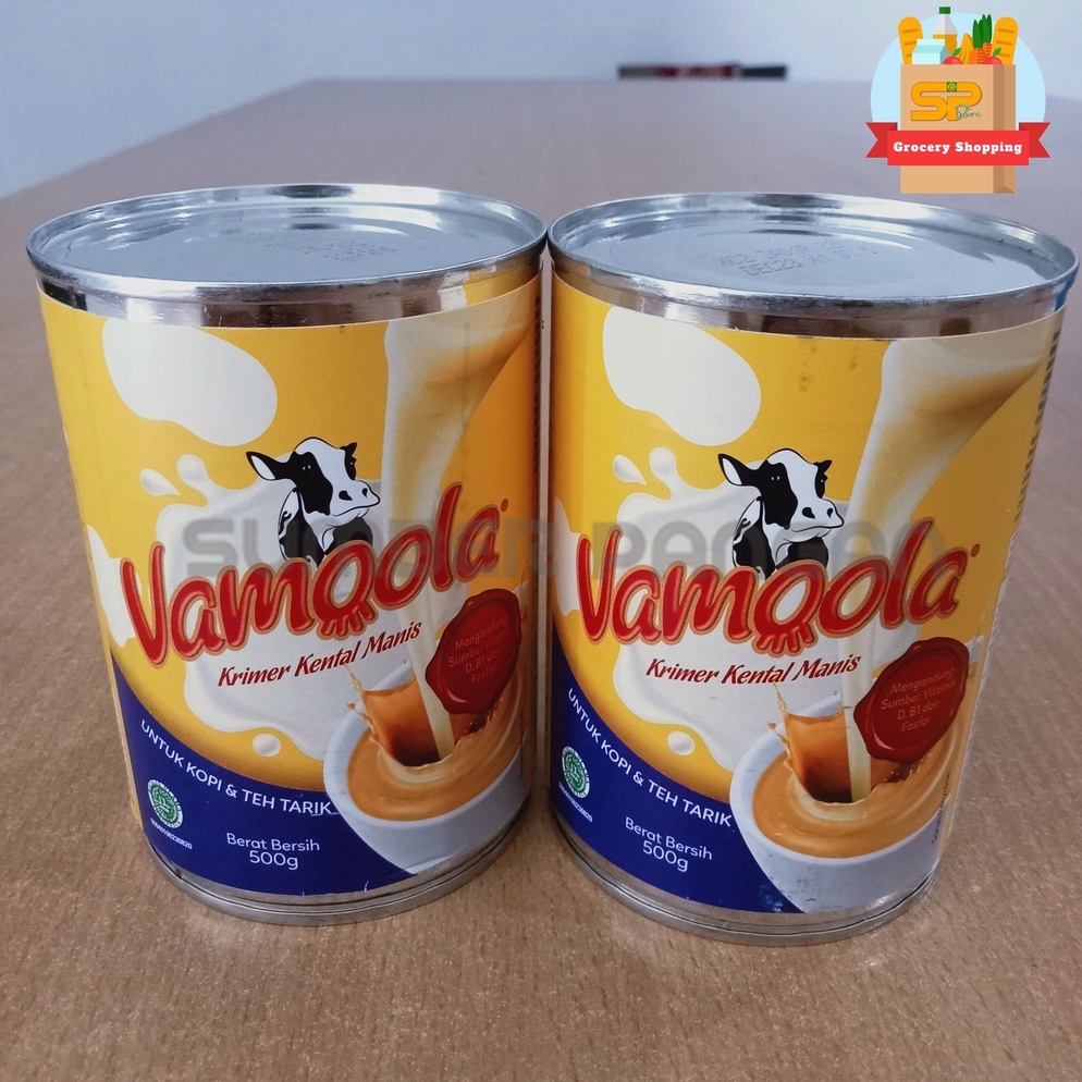 

[♢I79@] VAMOOLA Susu Kental Manis / SKM / Susu kental manis 500gr / Susu Krimer Manis Diskon Spesial