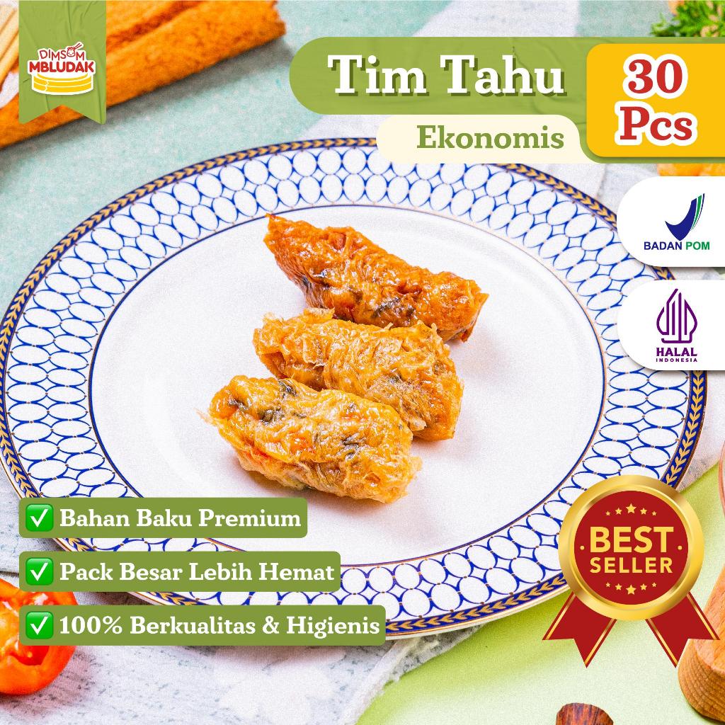 

Dimsum Mbludak Tim Tahu Frozen Dimsum Ekonomis Halal 30 Pcs