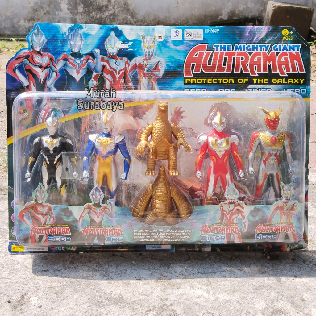 Mainan Mighty Ultraman BP 9567 Mainan Anak Anak Action Figure | Mainan Terbaru Murah Meriah Ultraman
