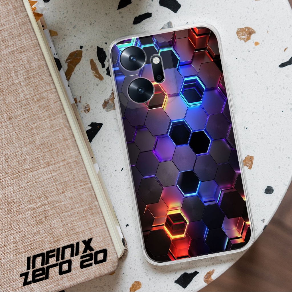 Case INFINIX ZERO 20 - Casing Terbaru Case Miracle [ MOTIF 05 ] Silikon -  Case INFINIX ZERO 20 - Ca