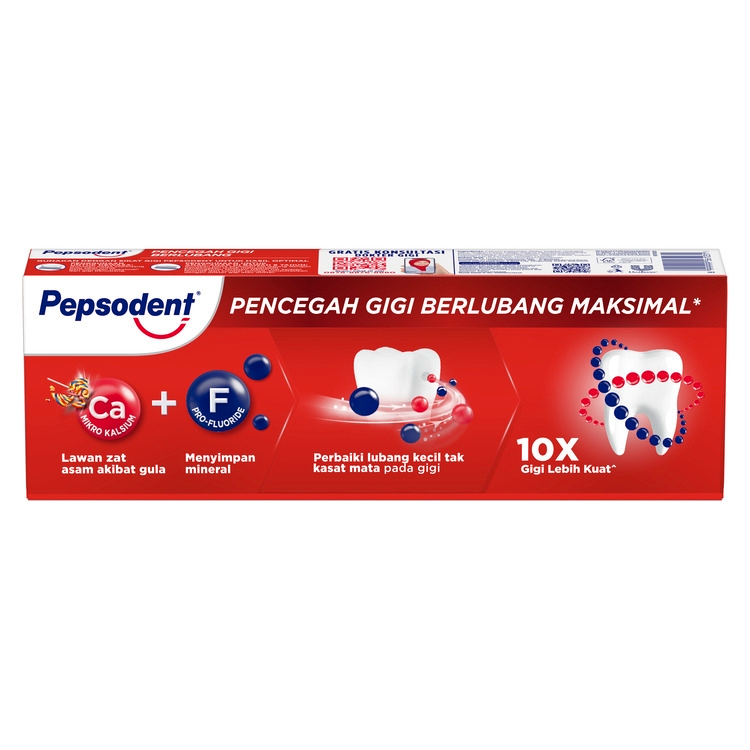 Pepsodent Tooth paste Anti-cavity 225 g x3 Image 7