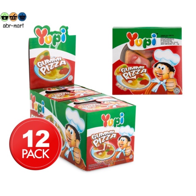 

[✢H87$] YUPI PIZZA 1 BOX ISI 12 PCS Sunshine