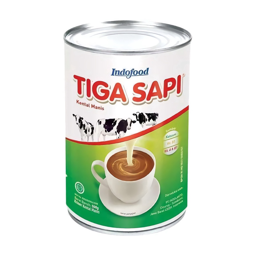 

[♔ D75/] Susu Kental Manis Tiga Sapi 490gr Buruan Serbu