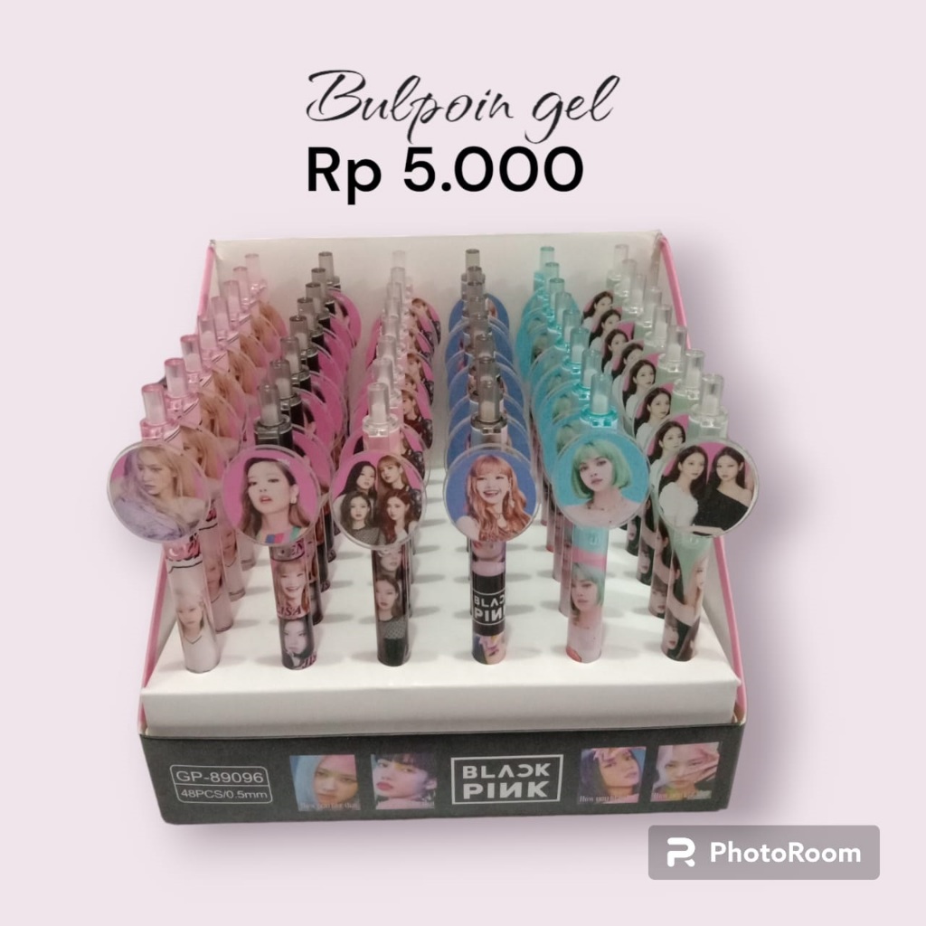 

Bulpoin gel karakter/alat tulis/pulpen