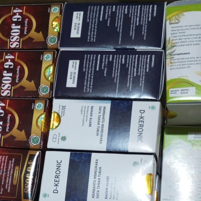 BAYAR DI RUMAh D-KERONIC ASLI OBAT HERBAL ATASI PARASIT & BAU MULUT HILANGKAN PAPILOMA CACING RUAM D