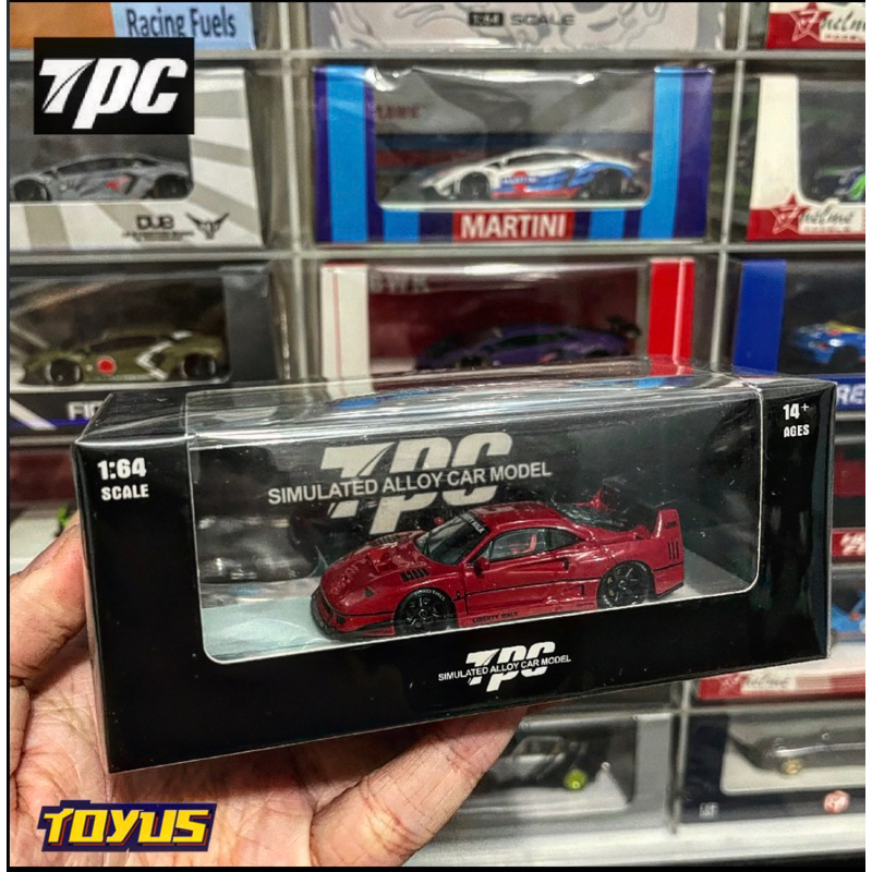 TPC - 1/64 LBWK Ferrari F40 Red Reguler