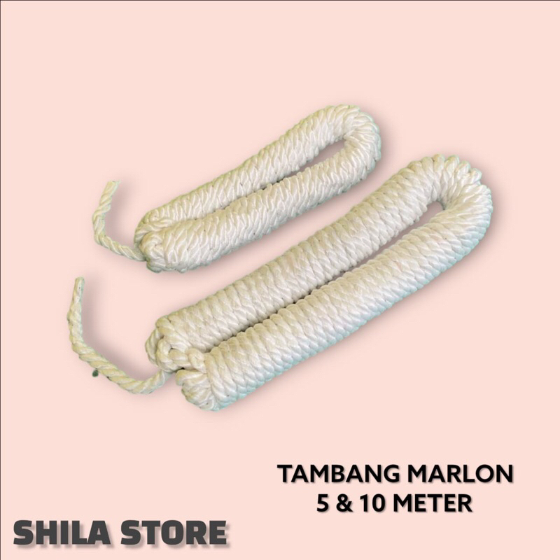 

Tali Tambang Marlon Tali Koor Pramuka Kecil dan Besar 5m 10m
