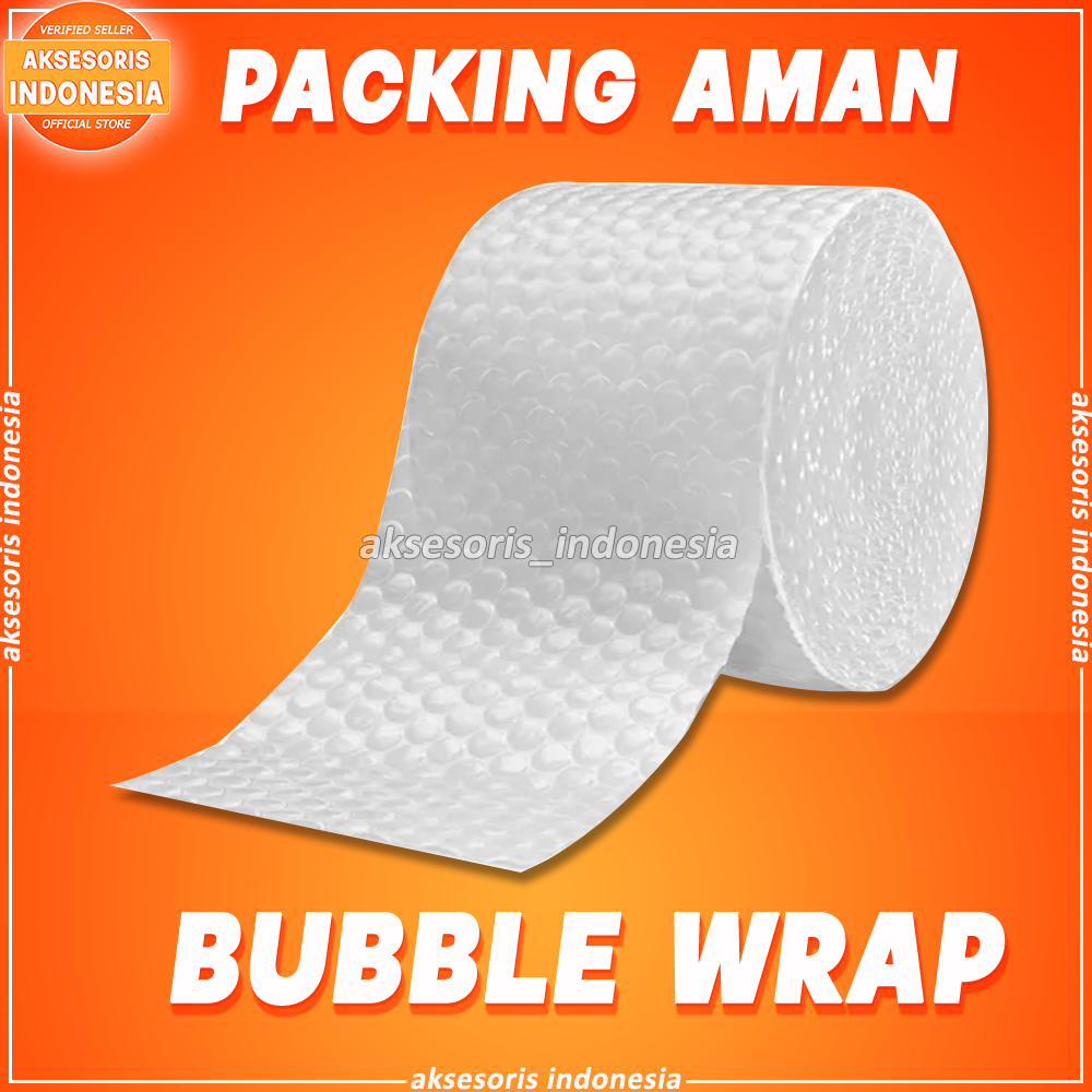 

Tambahan Packing Aman Bubble Wrap Tebal