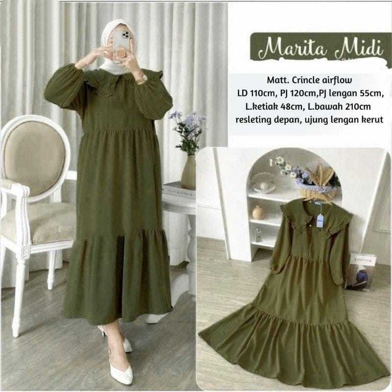GAMIS MIDI DRESS MARITA TERVIRAL