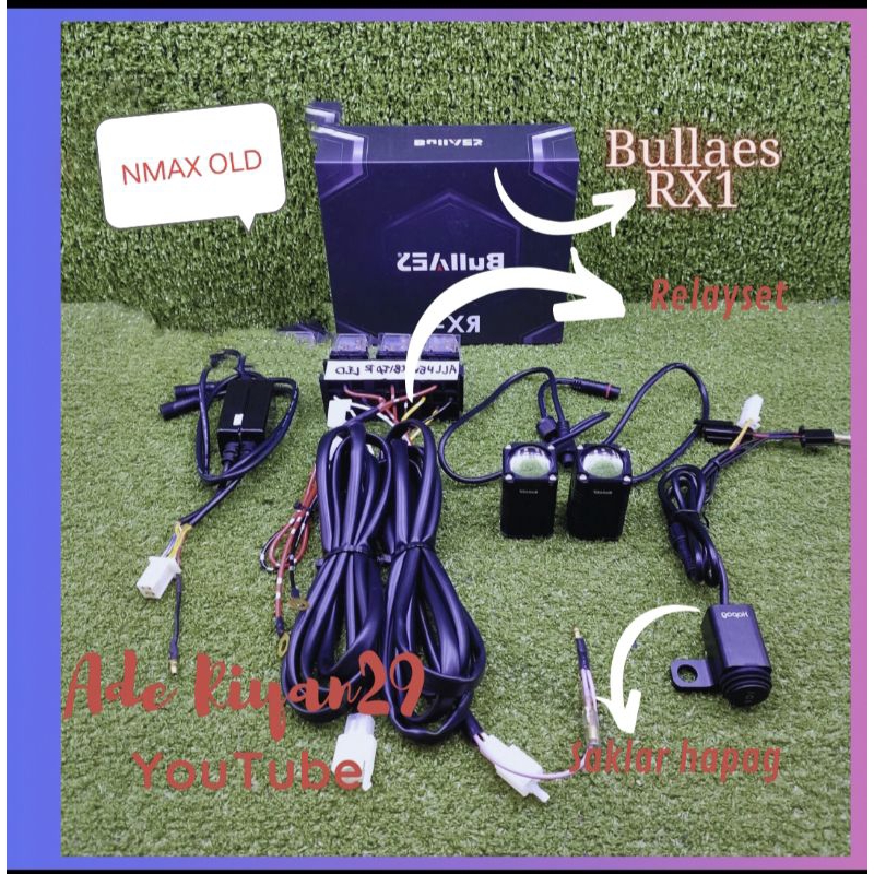 Paketan lampu RX1 tanpa saklar vixion untuk Motor NMAX OLD
