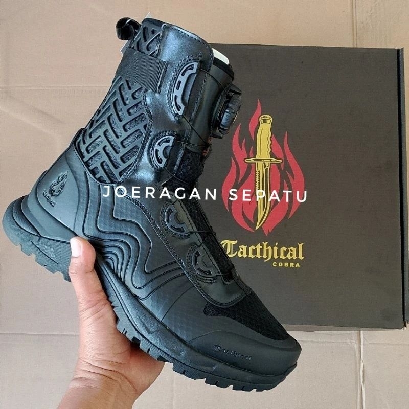 SEPATU PDL TNI POLRI TALI PUTAR TACTICAL COBRA KULIT ASLI SEPATU PDL TACTICAL TALI PUTAR COBRA