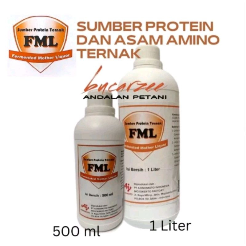 FML. Fermented Mother Liquor. Sumber Protein dan Asam Amino Ternak