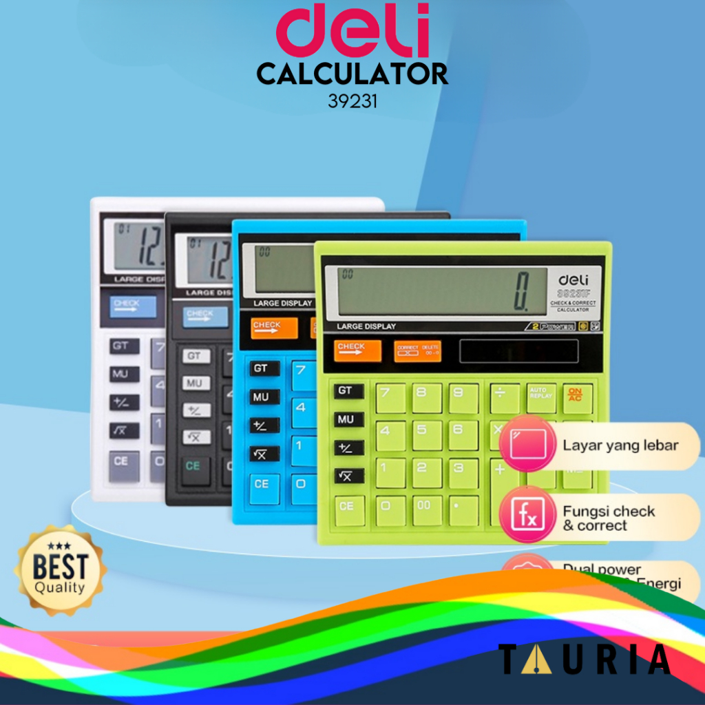 

CALCULATOR / KALKULATOR DELI 39231