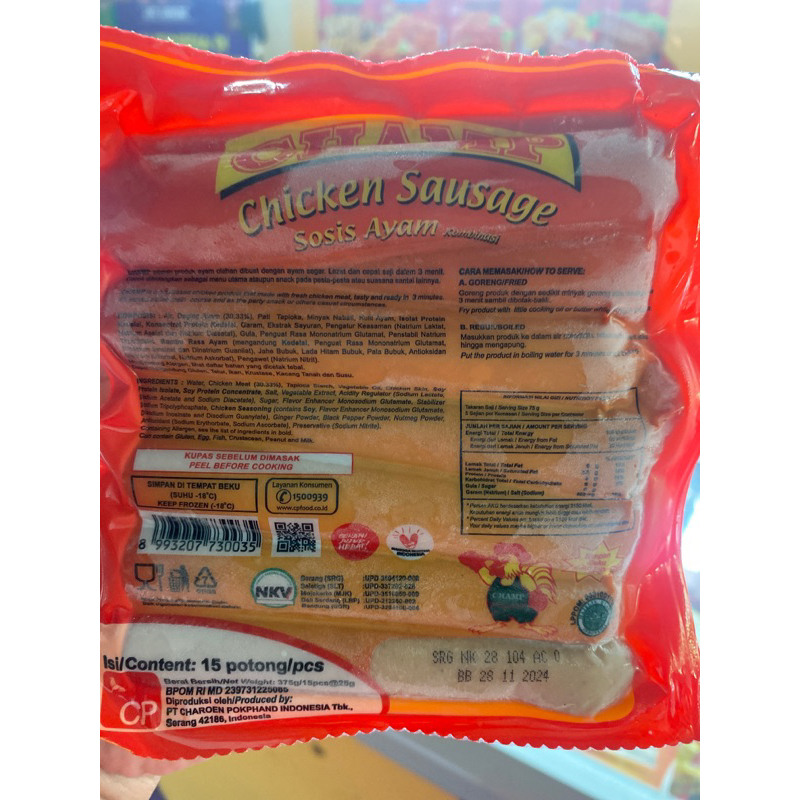 

sosis champ 375gram