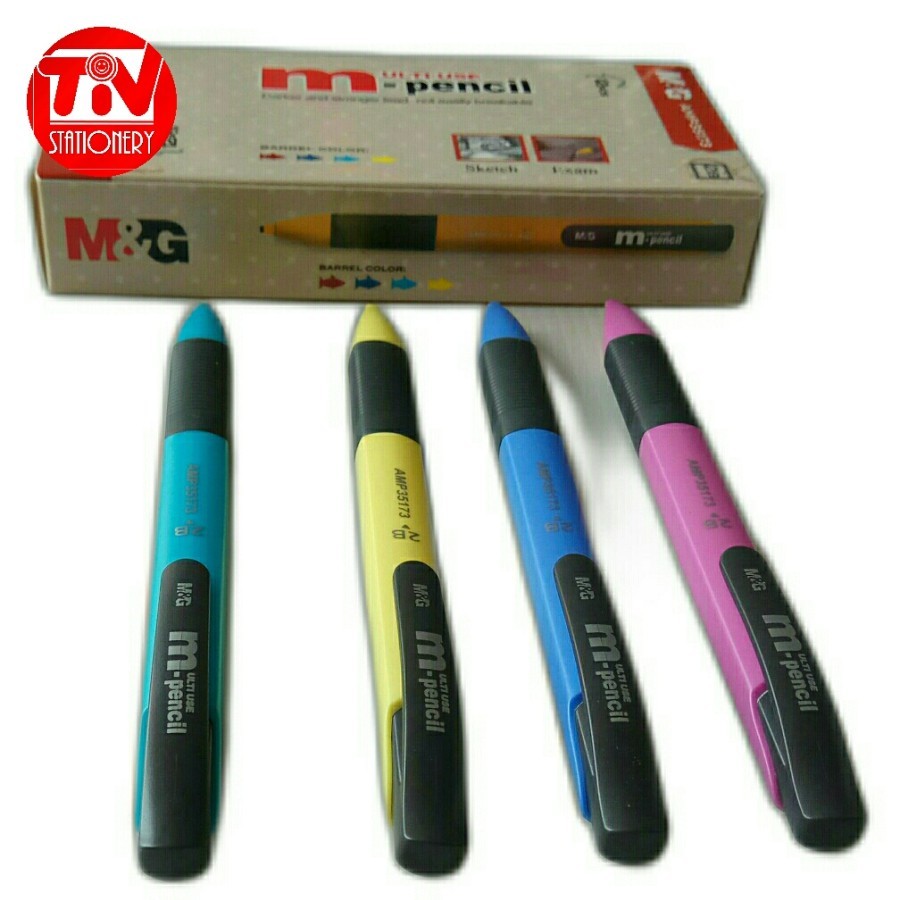 

Pensil Mekanik M&G 2B For Exam 1.8 x 0.9 mm Chisel Tip