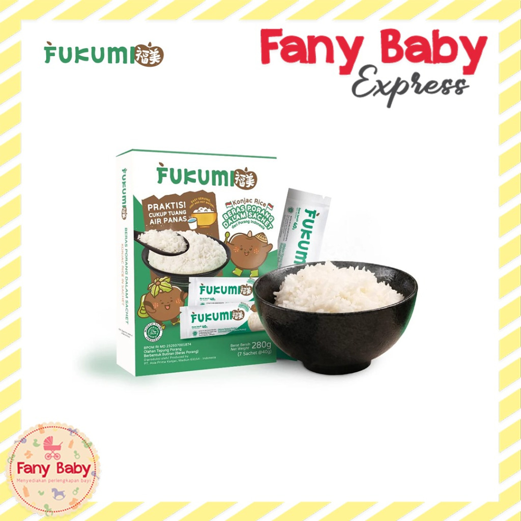 

FUKUMI BERAS PORANG BOX SACHET 40GR