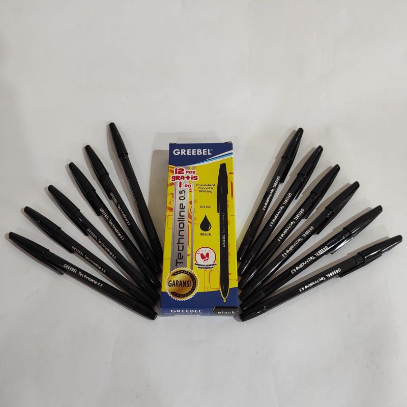

Pulpen greebel TECHNOLINE 0.5 1 pack 12+1 pcs