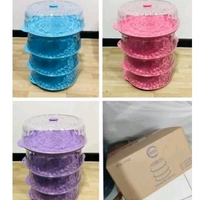 tudung saji crystal susun 4
