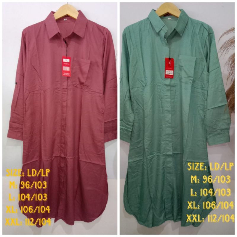 Long Tunik 3C Polos