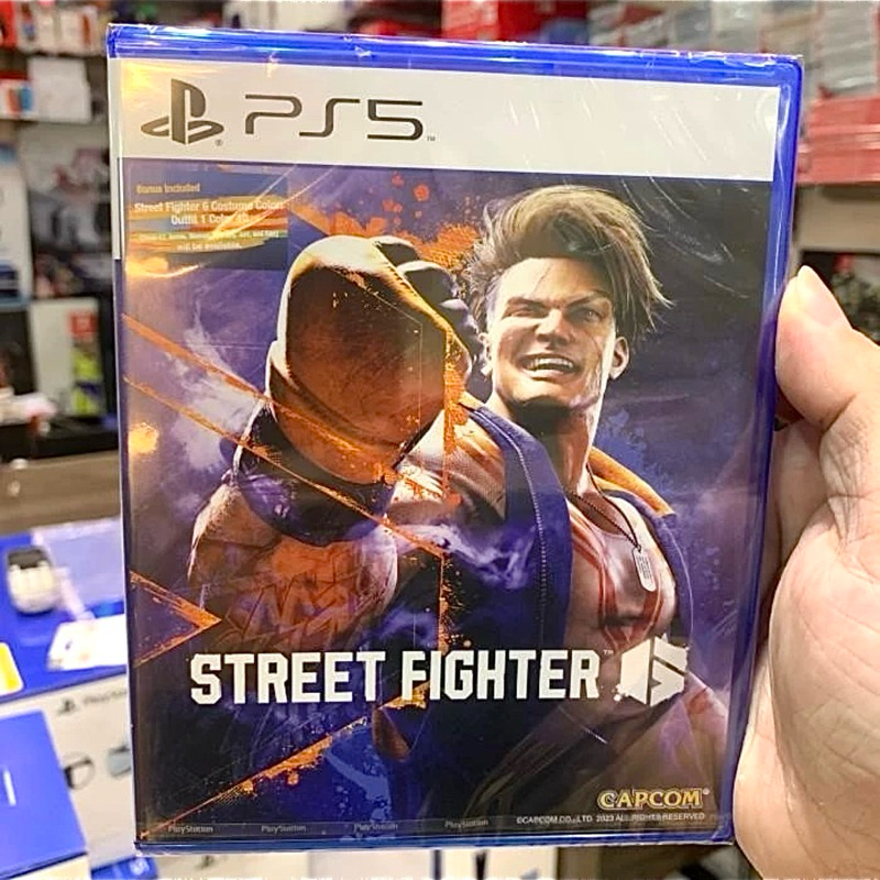 Kaset Street Fighter 6 Ps5 Game Playstation ps 5 Ps4 Fighting multiplayer Kombat fighter6 fight king