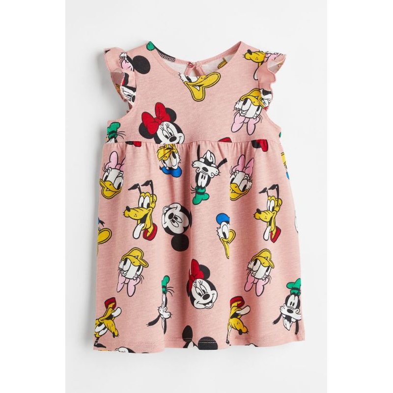 H&M dress pink baby minnie mouse