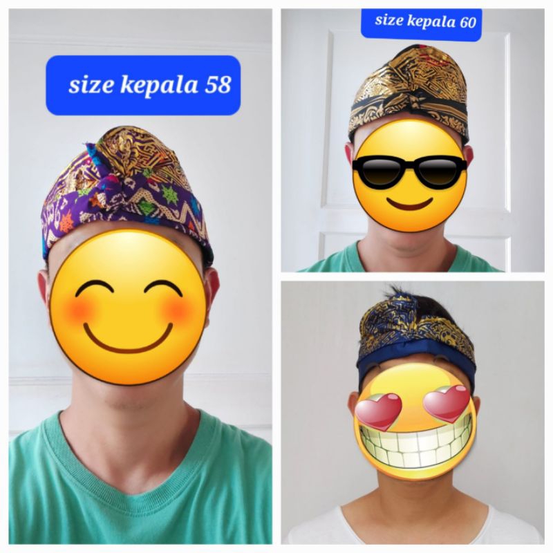 UDENG PENCAK SILAT UDENG BALI UDENG SENI IKAT KEPALA SETENGAH JADI