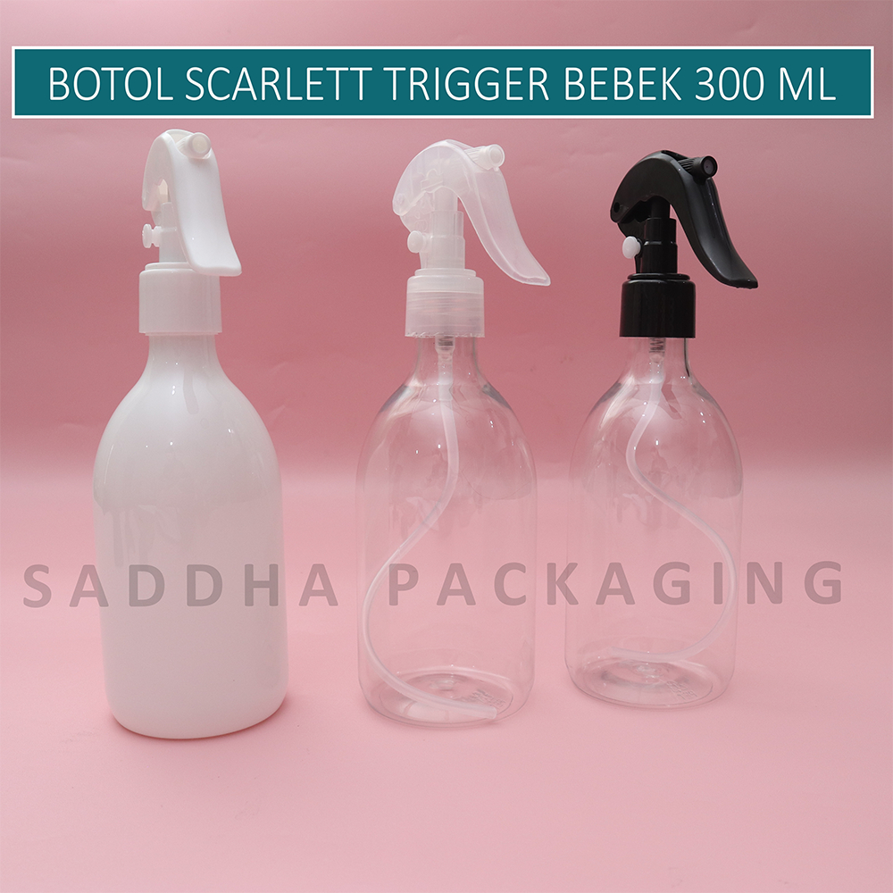 Botol Scarlett 300ml Trigger Bebek / BOTOL Hand Sanitizer 300 ml / BOTOL Disinfektan 300 ml / BOTOL 