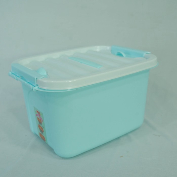Dijual Container Box Storage - Kontainer Box Penyimpanan Besar 42*32*25CM - Biru Diskon