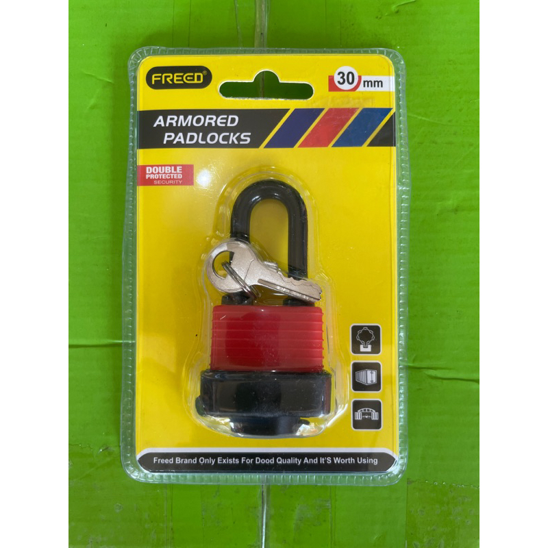 GEMBOK ANTI AIR FREED 30MM(LEHER PANJANG)GEMBOK PAGAR/GEMBOK RUMAH FREED 30mm(LEHER PANJANG)