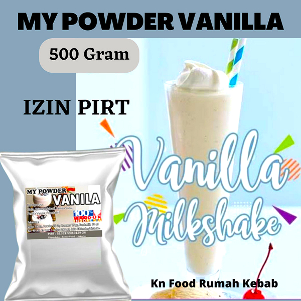 

Bubuk Minuman Vanilla 500gram - Vanila Powder Drink