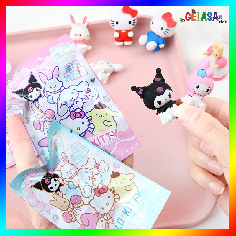 

Gelasa Mystery Blind Bag Penghapus Eraser SANRIO