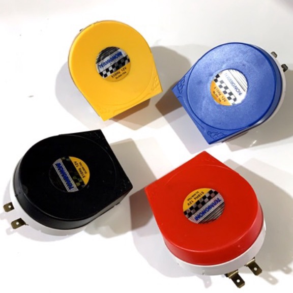 Best Seller KLAKSON KEONG SINGLE GEPENG 12VOLT UNIVERSAL MOTORMOBIL