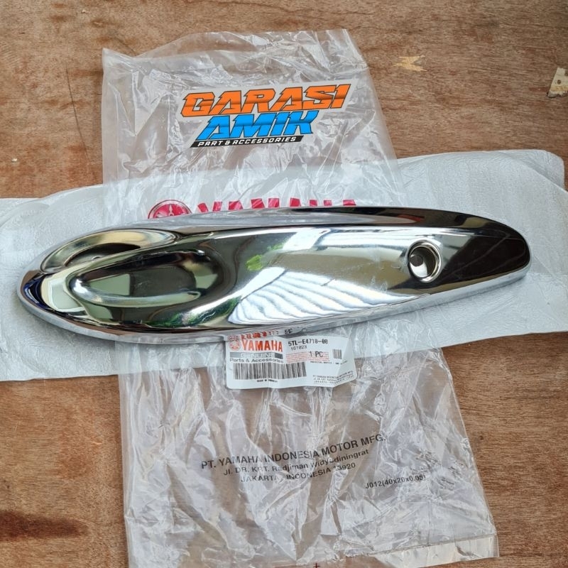 Cover Knalpot Mio Sporty Tameng Knalpot Mio Sporty Tutup Knalpot Mio Sporty Original Yamaha