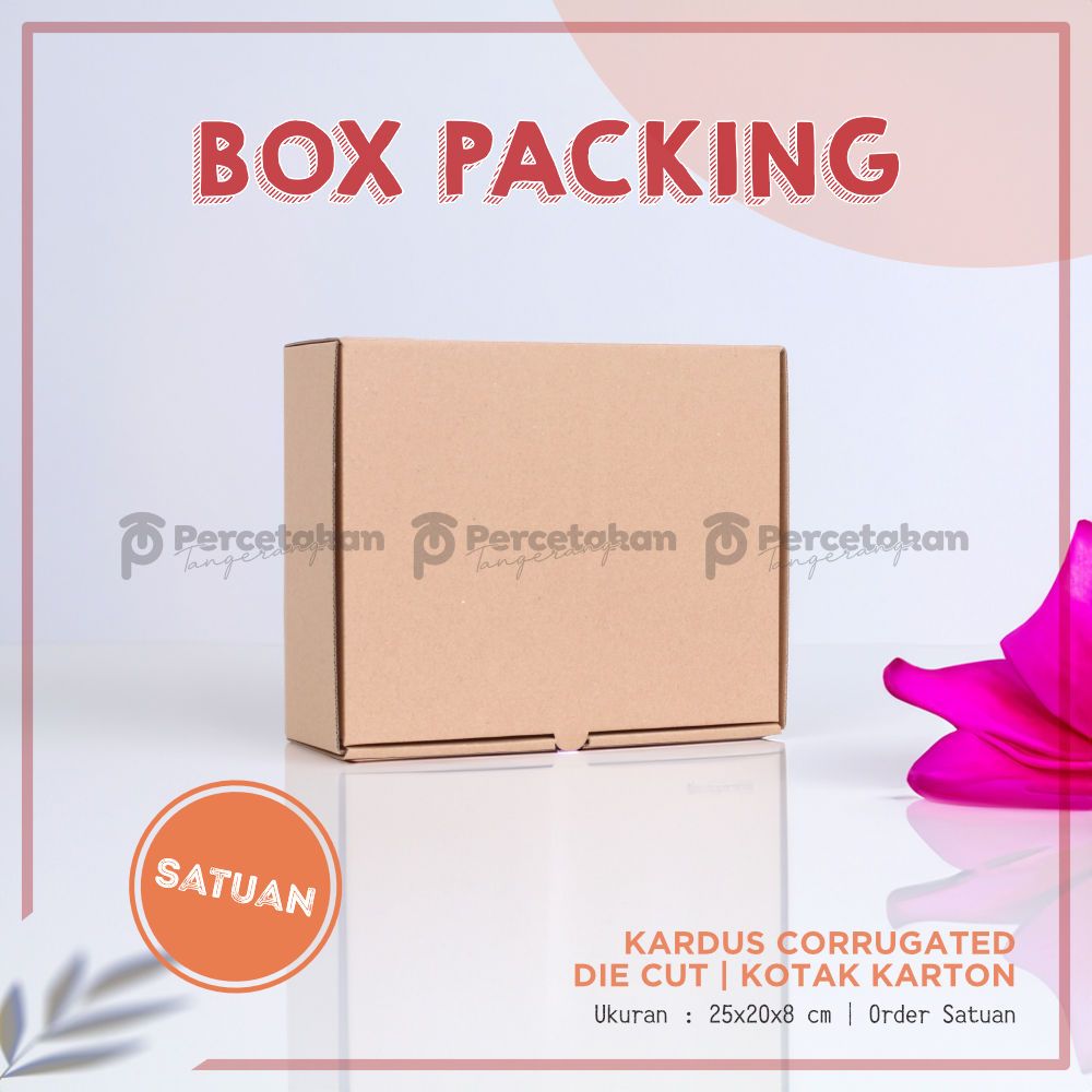 

Kardus Corrugated 25x20x8 CM | Die Cut | Kotak Karton | Box Packing Souvenir Pizza