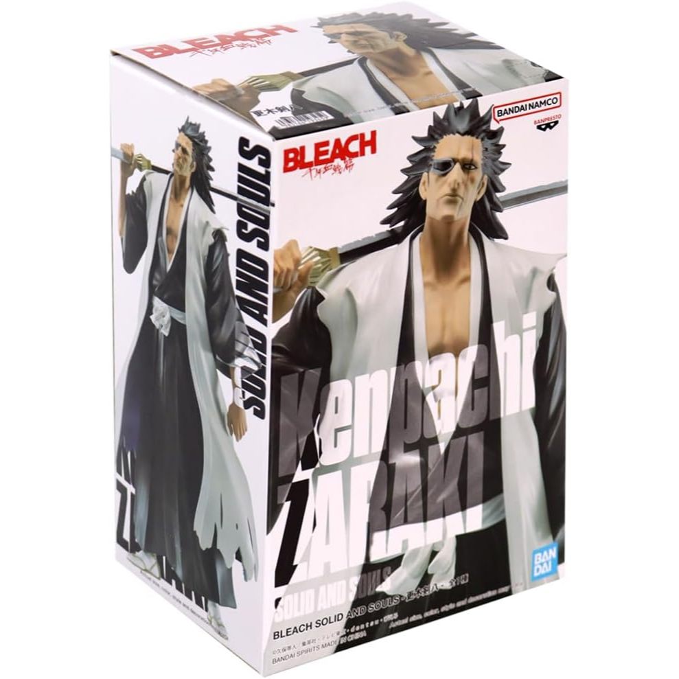 Bandai Spirits Bandai Namco Banpresto Bleach Solid And Souls Kenpachi Zaraki Figur