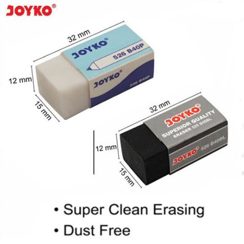 

Penghapus Pensil Joyko / Eraser Joyko / Penghapus Kecil / Mini Eraser