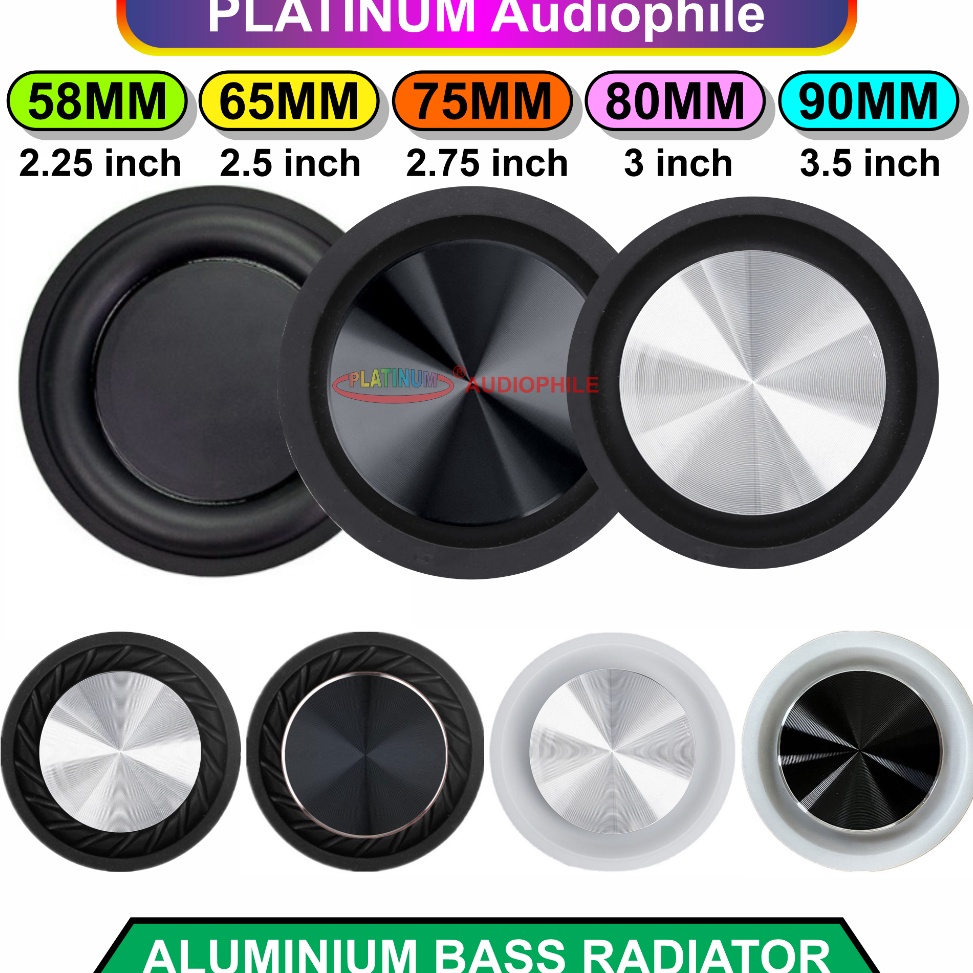 Rdr Passive Bass Radiator 2 inch 3 inch 4 inch Woofer Subwoofer Membran