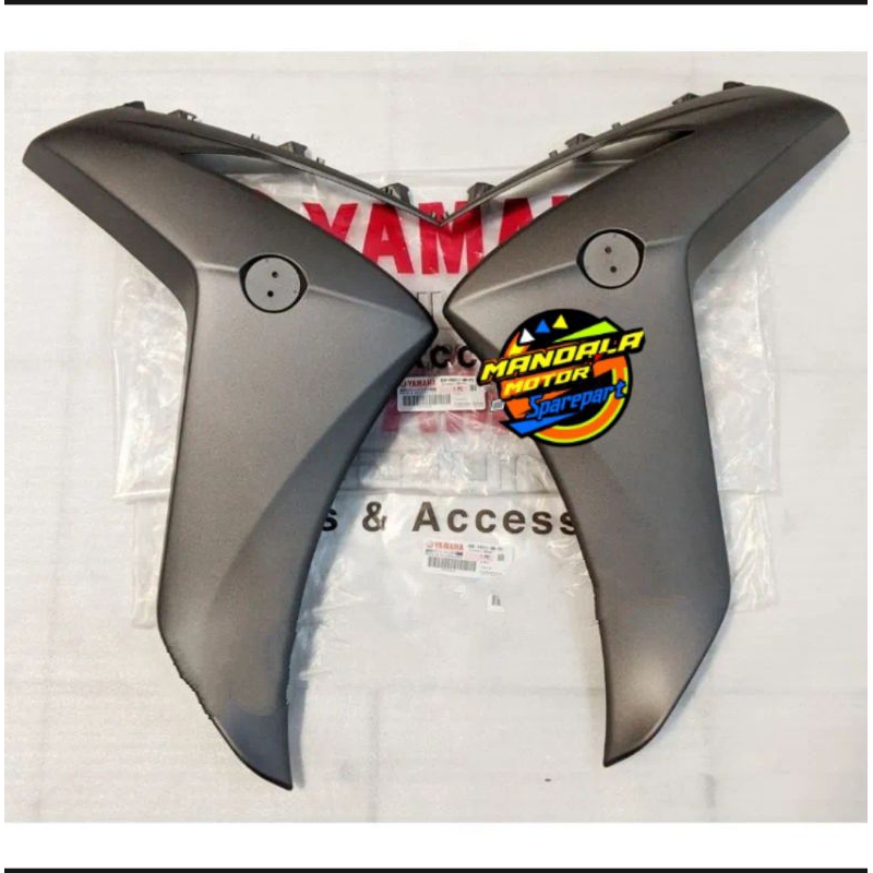 SAYAP BODY DEPAN YAMAHA LEXI 125 KANAN/KIR ABU GRAY B3F-F8311-00-P2&B3F-F8312-00-P2.ORIGINAL