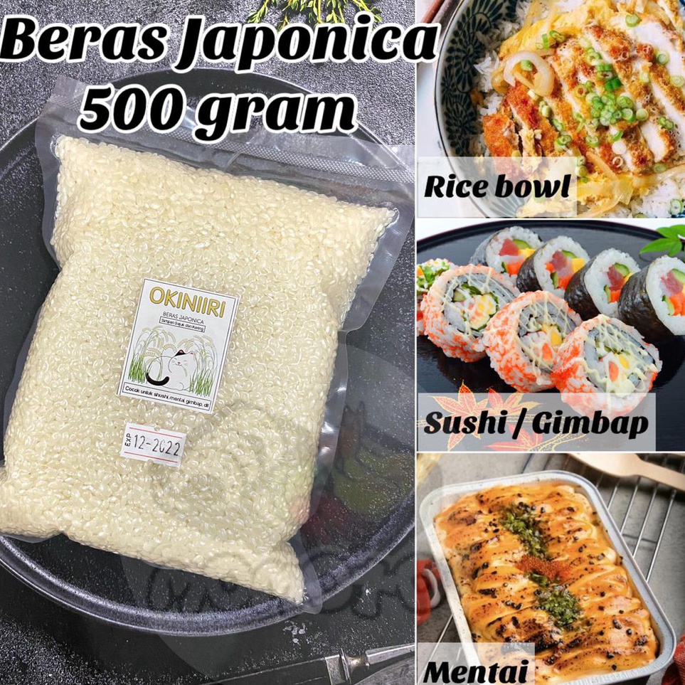 

Bestseller Beras Sushi Jepang 5 gram Japonica Rice Mentai Pulen Punel I69