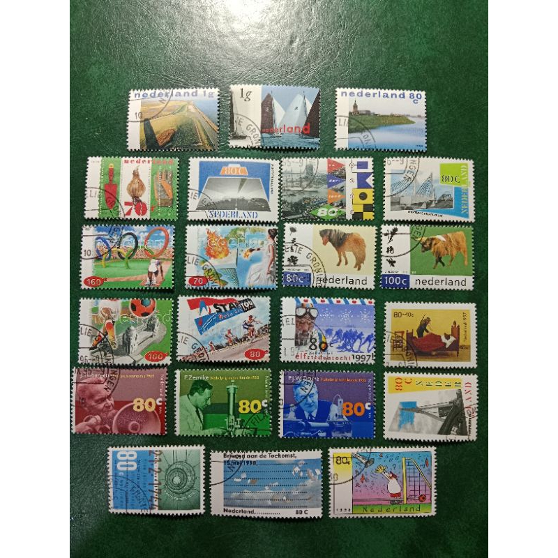 

Prangko Nederland 22 Pcs campur