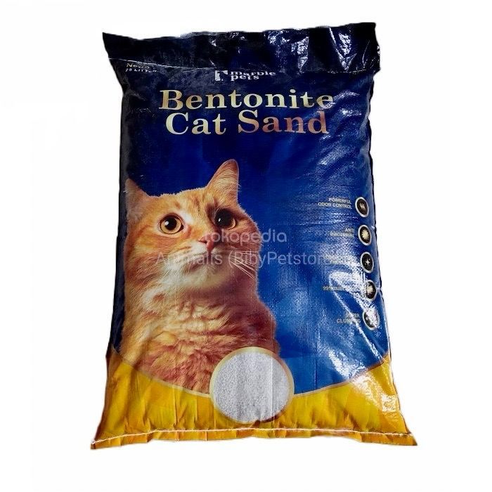 Pasir Kucing Import Gumpal Wangi Marble 5Liter