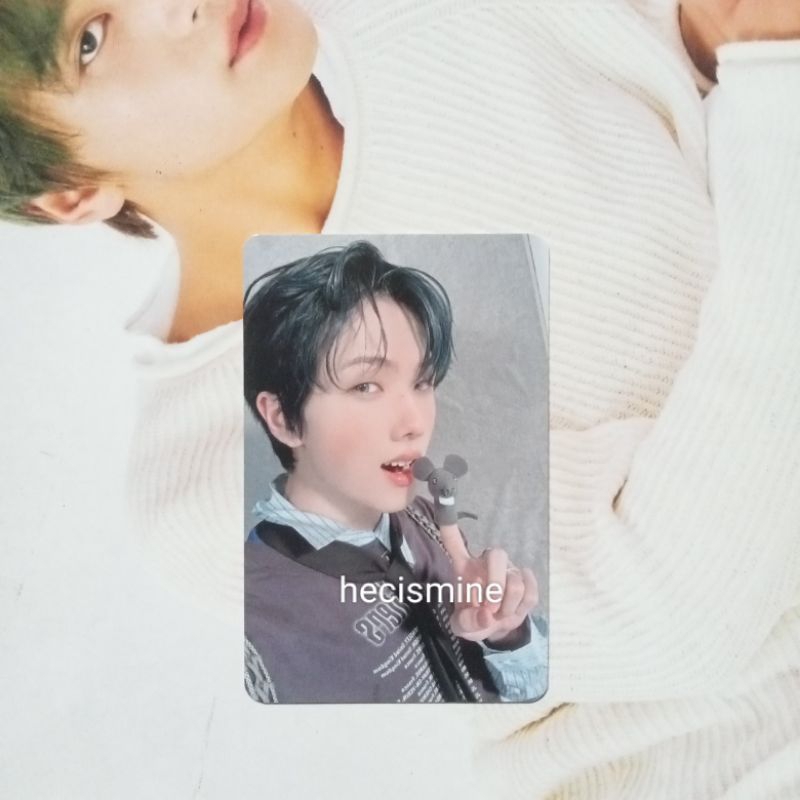 photocard jisung pob ktown istj