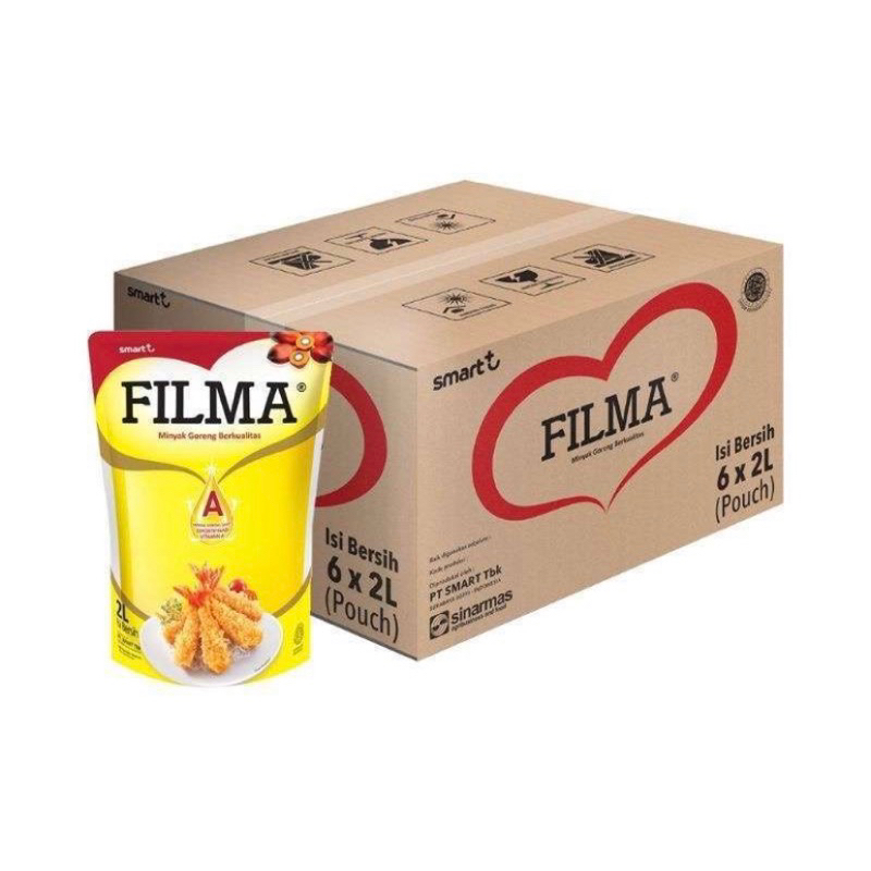 

MINYAK GORENG FILMA 2L 1 Dus isi 6