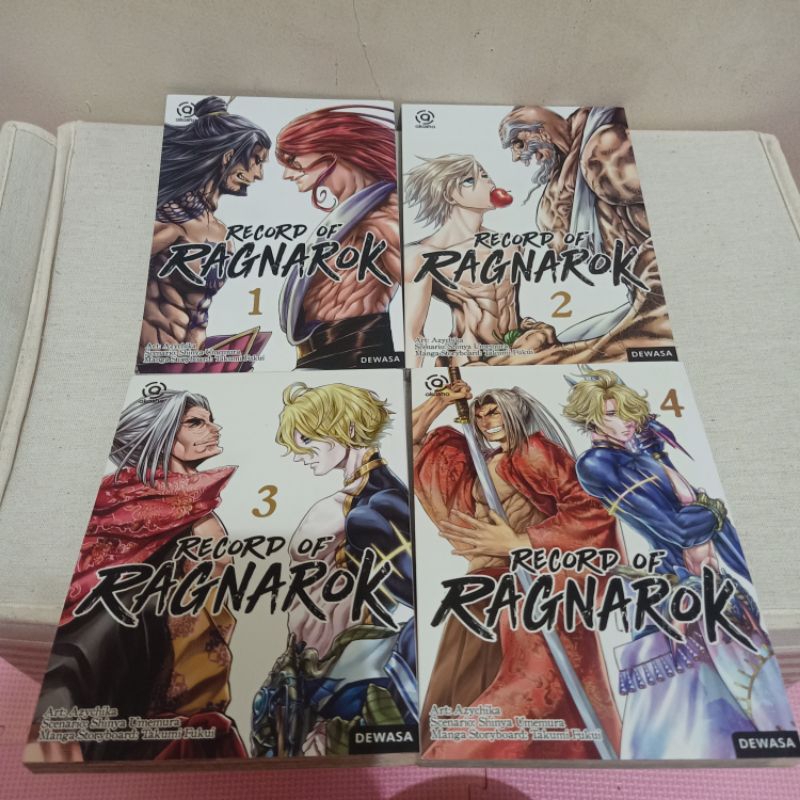 record of Ragnarok, shuumatsu no valkyrie, akasha, ror, m&c komik