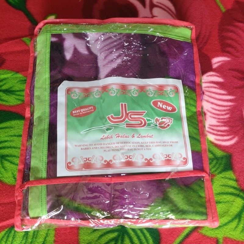 Astrea Fashion Selimut Bulu Halus Motif Karakter/Bunga Selimut Anak/Dewasa