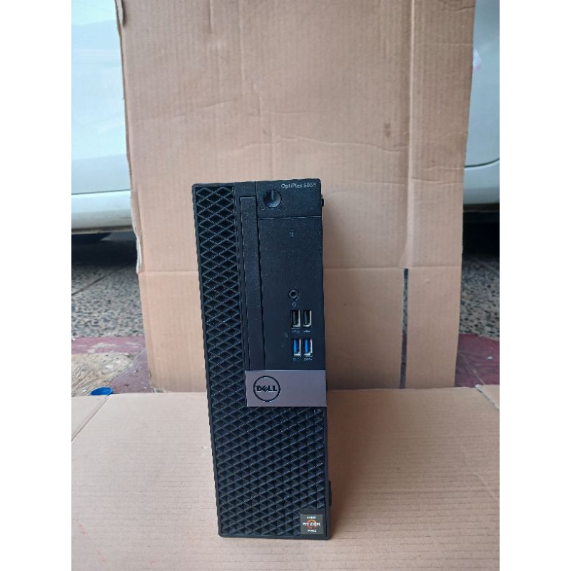 PC DELL OPTIPLEX 5055 AMD RYZEN 5 PRO 2400G LIKE NEW  LENGKAP WIFY USB MANTAP BERKUALITAS MULUS MANT