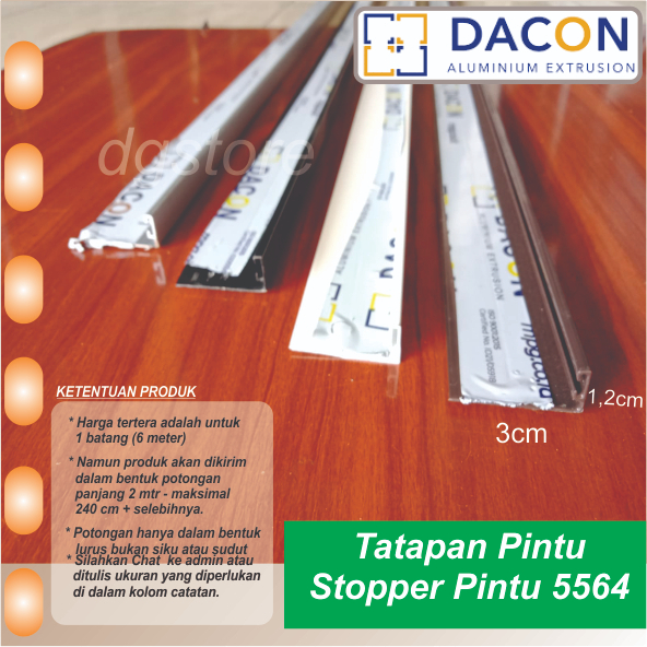 (STP45) 5564 - 5565 Stoper Besar Kecil Pentokan Skoneng Pintu