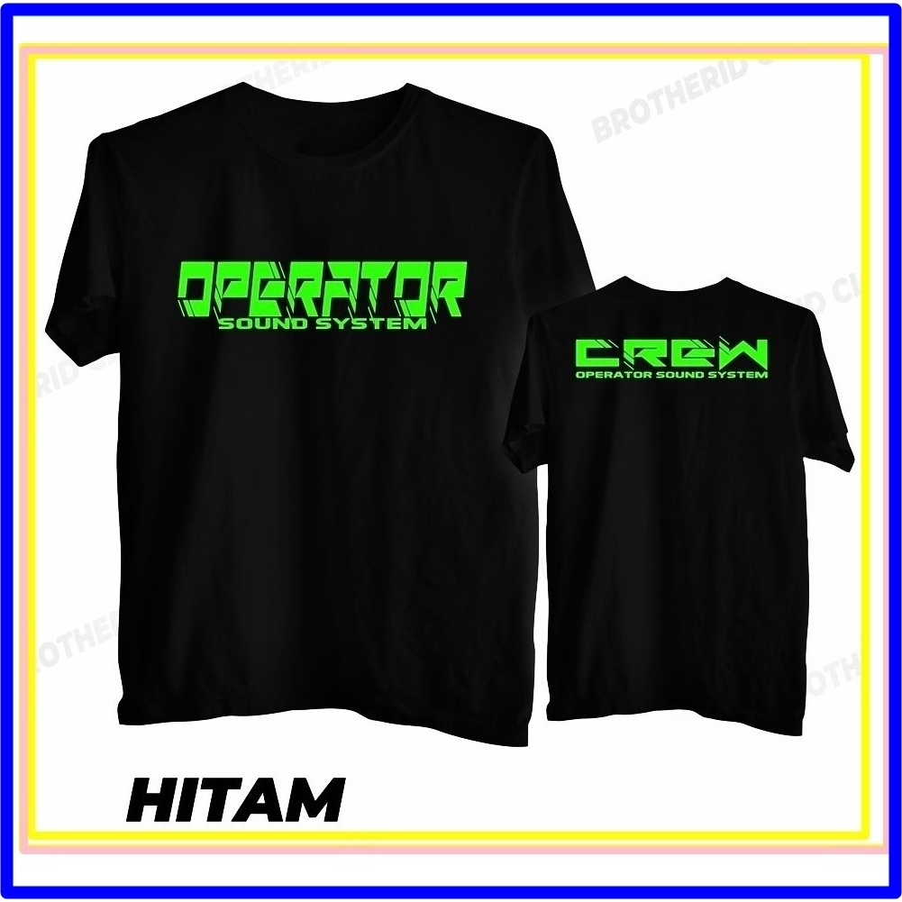 kaos operator sound system " " crew operator c ij " "kaos audio kaos sound cod pas hoki